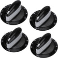 74011287 Stove Knobs Black for Maytag gas stove knobs AP4100044,4 Pack