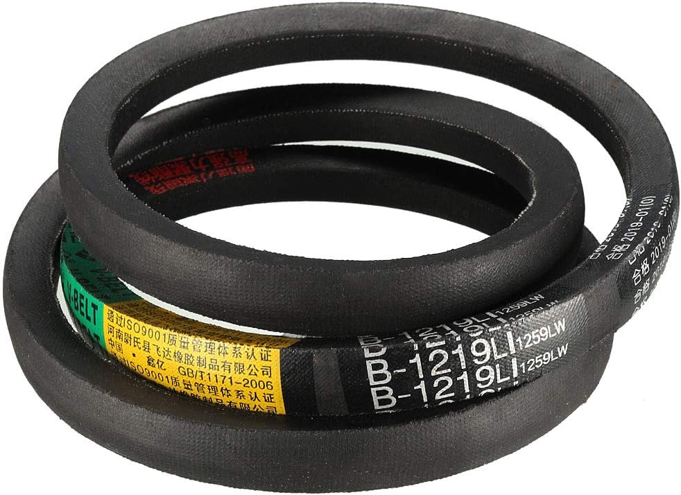 uxcell B-1219/B48 Drive V-Belt, 48"(1219mm) Li, Rubber Transmission Belt