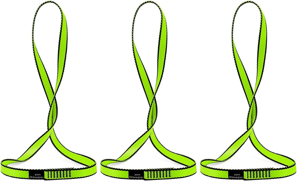 18MM Nylon Climbing Sling Runner 23KN CE2008/EN566 Rock Climbing Webbing Straps for Outdoor Climbing, Rappelling