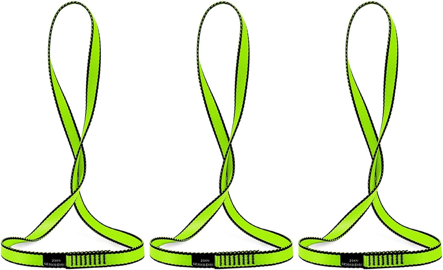 18MM Nylon Climbing Sling Runner 23KN CE2008/EN566 Rock Climbing Webbing Straps for Outdoor Climbing, Rappelling