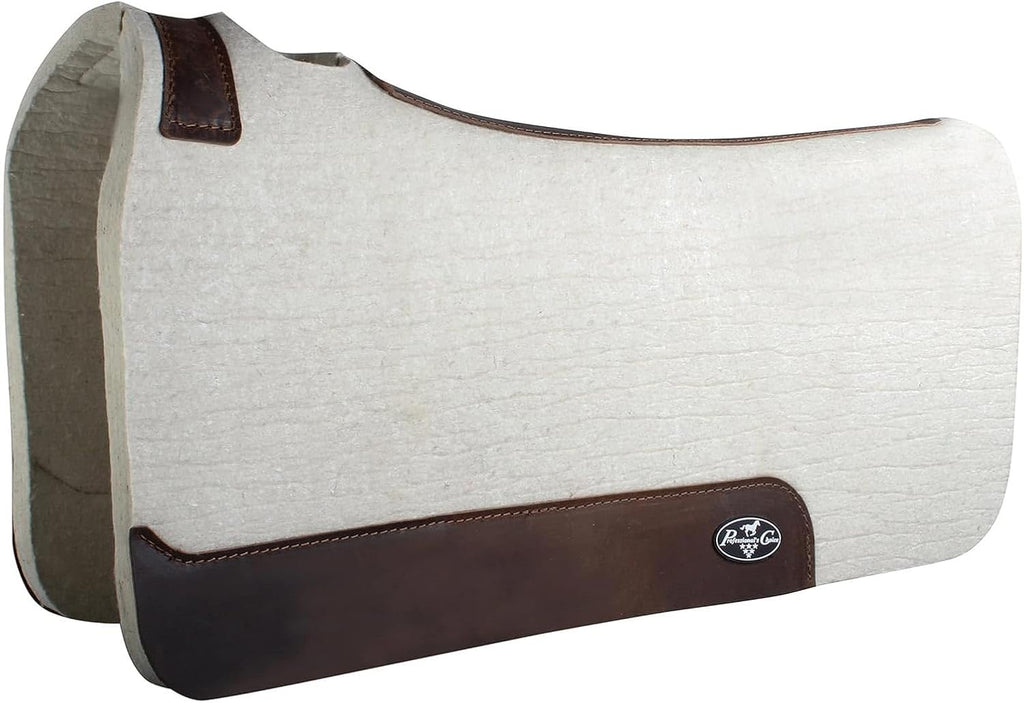 100% Steam-Pressed Wool Felt Western Saddle Pad