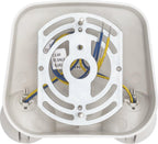 Lithonia Lighting ERE T M24 Double Head Emergency Light, White