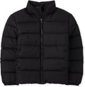boys Medium Weight Puffer Jacket, Wind, Water-resistant