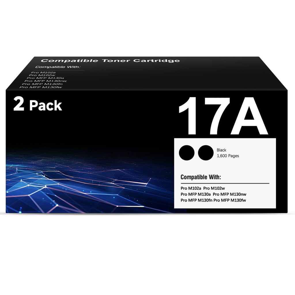 17A Toner Cartridge Compatible for HP CF217A 17A Black Toner