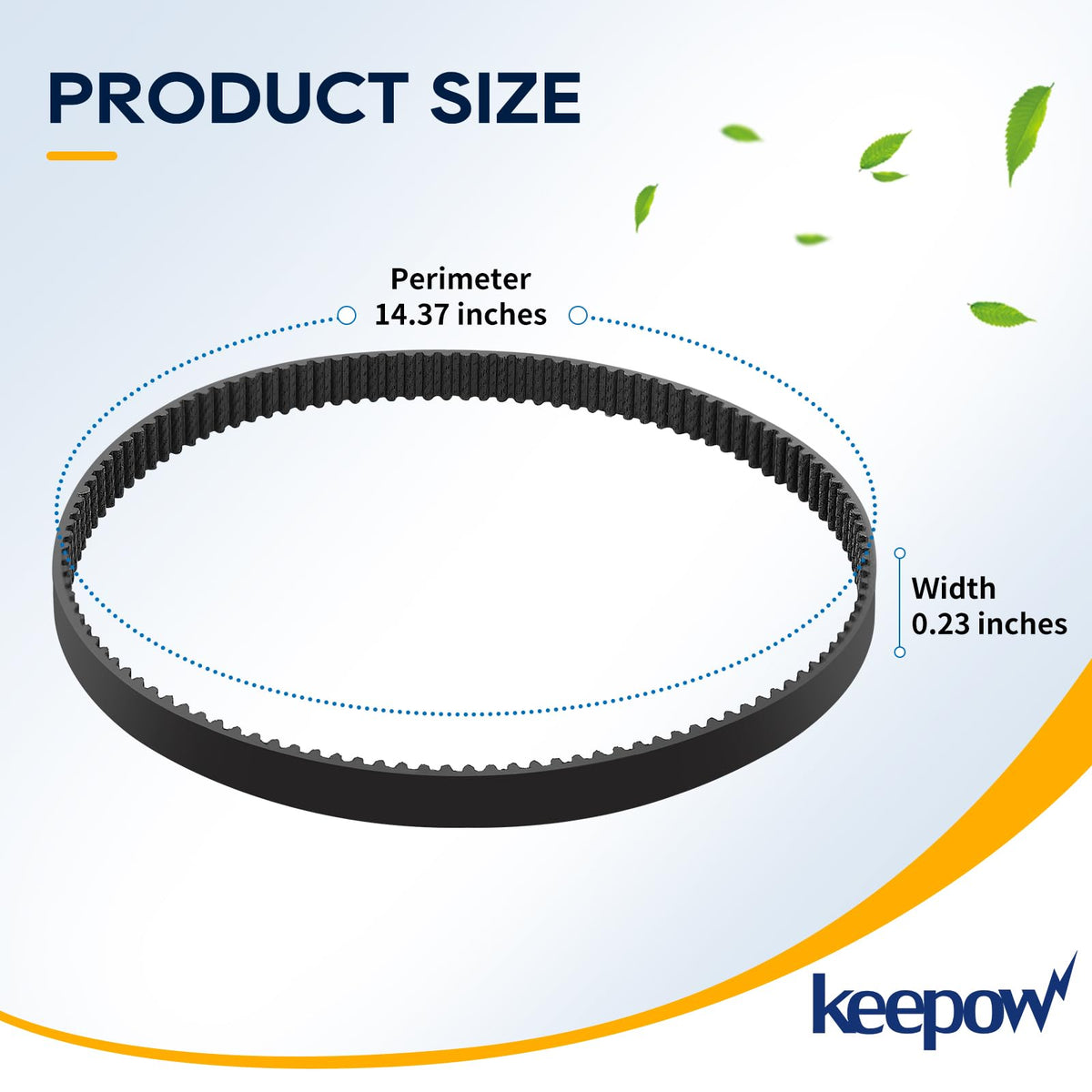 KEEPOW Vacuum Belt for Hoover Smartwash Automatic Carpet Cleaner