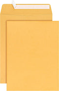Clean Seal(TM) Catalog Envelopes, 9in. x 12in., 20% Recycled, Brown, Pack Of 100, 77922