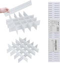 Plastic Drawer Dividers Adjustable Drawer Organizer Dividers Separator for Tidying