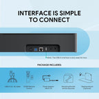 UVC40 E2 4K All-in-One USB Video Conference Camera, Teams & Zoom | 120° Wide-Angle Lens, Built-in 8 Microphone Array