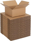 100 Packs 4x4x2 Shipping Boxes for Small Business