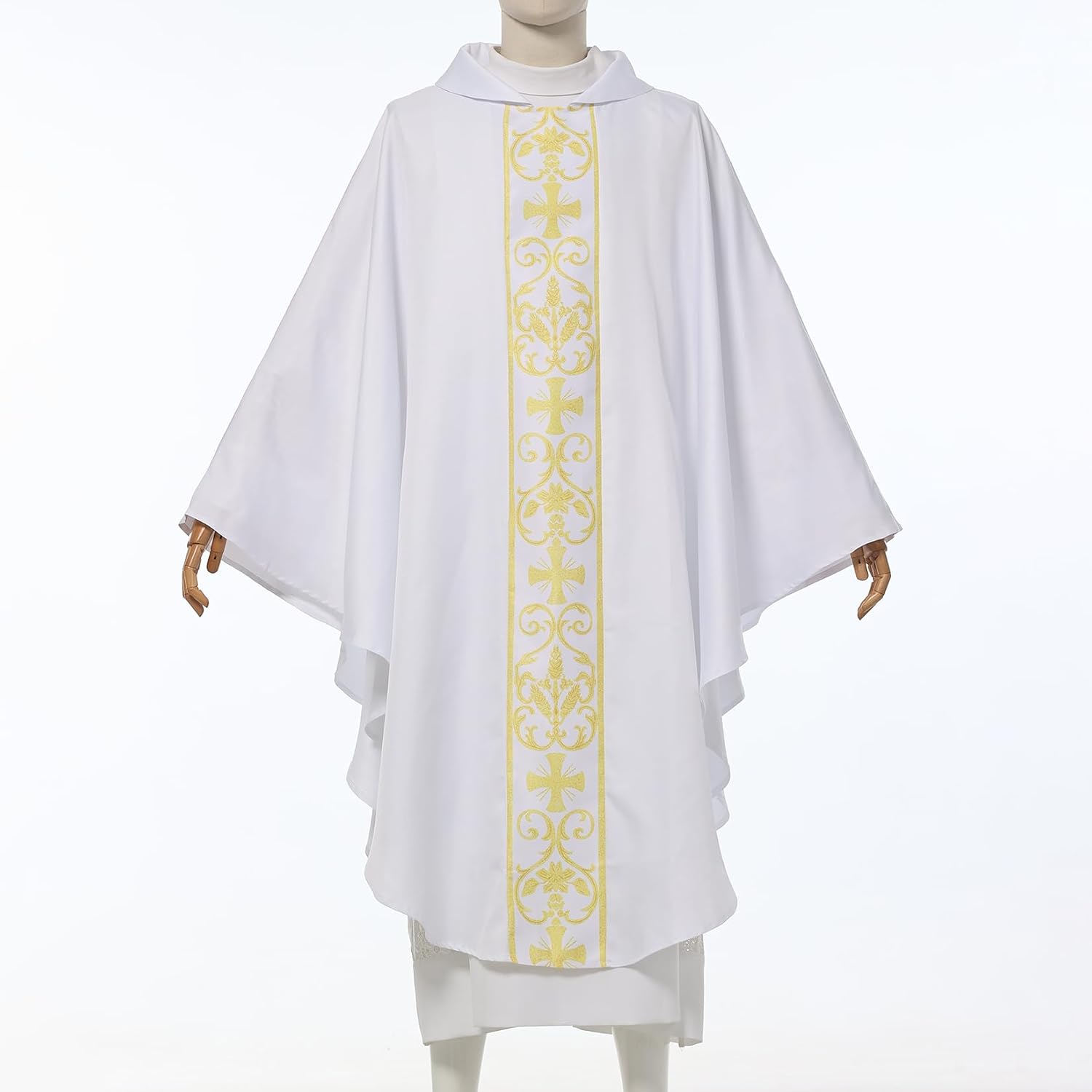 Catholic Priest Chasuble Church Ceremonial Mass Vestment Robe