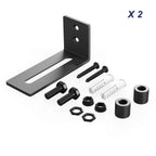 SMARTSTANDARD Sliding Barn Door Bottom Adjustable Floor Guide Roller 2PCS