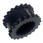 9JE Coupling Sleeve Rubber Elastomer 9J for S-Flex Series, Solid Design, 6" OD, 3" Elastomer Length,1800 in-lbs Nominal Torque