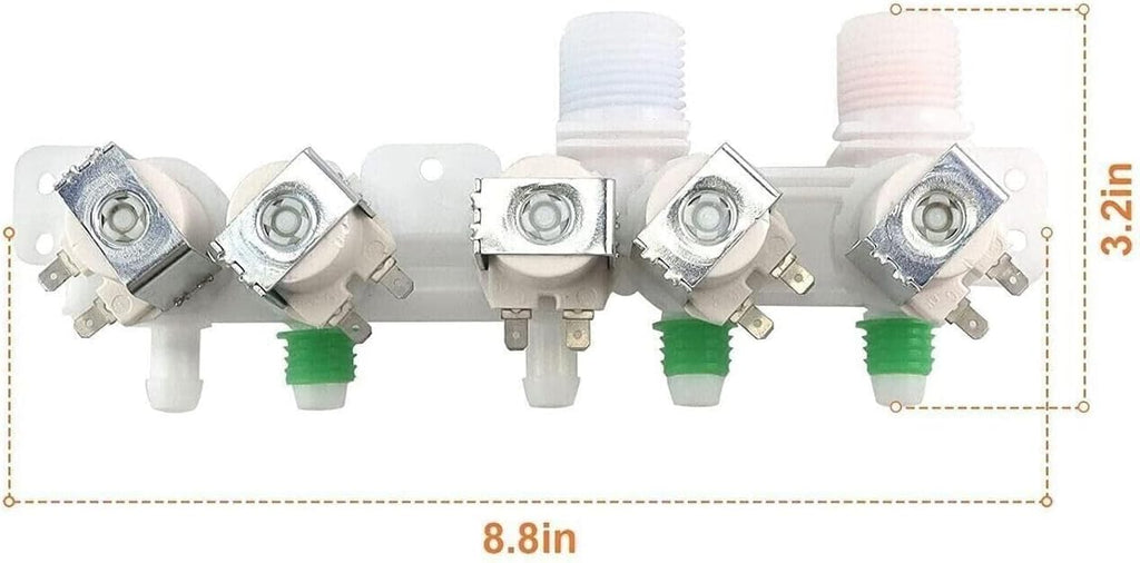 Generic #US Replacement Part for Inlet Valve Compatible with Fits for L.G Washer WT7200CV WT7600HKA WT7200CW WT7050CV #luPart24055329, #LubaniPart247627