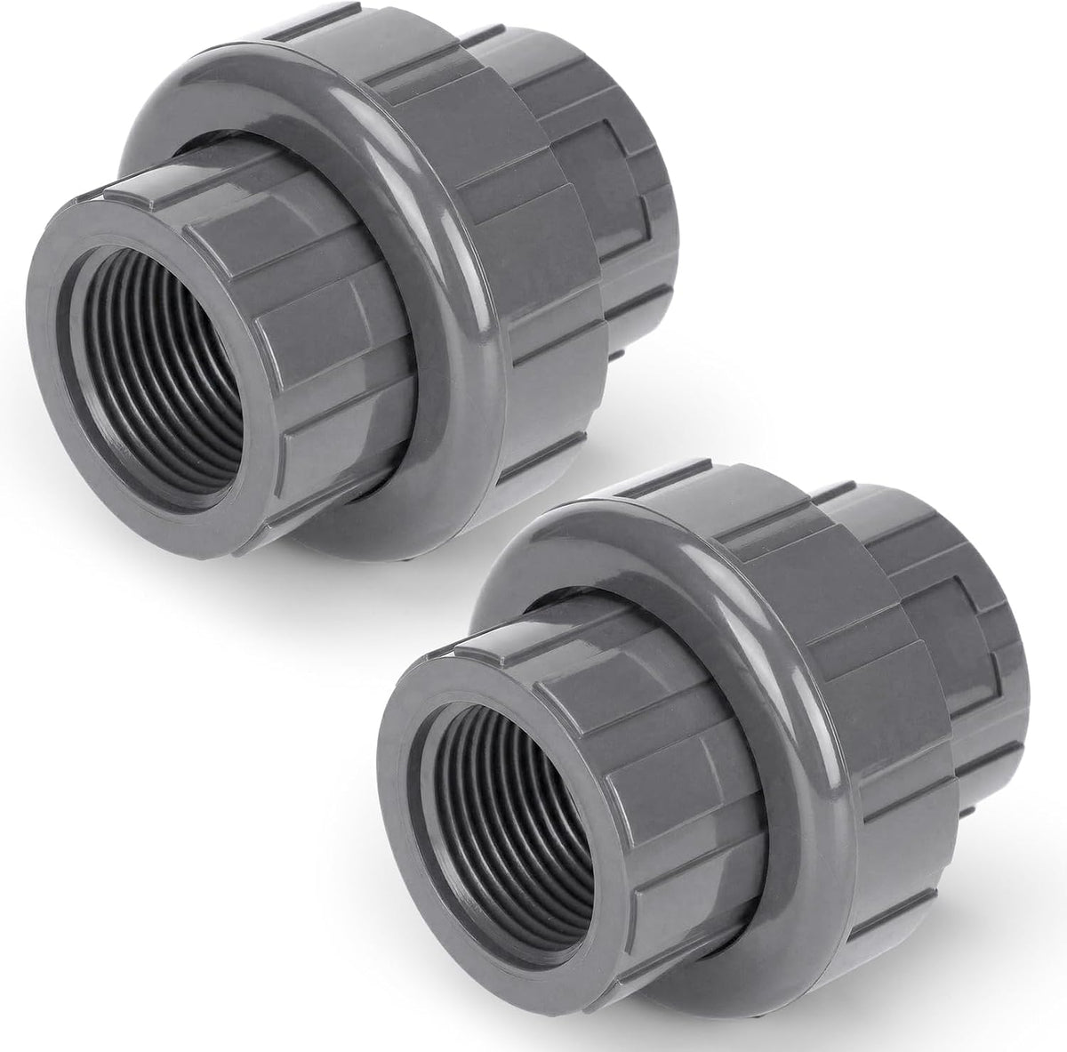Pangda 2 Pack 1 Inch PVC Union Pipe Compatible with 898 Series