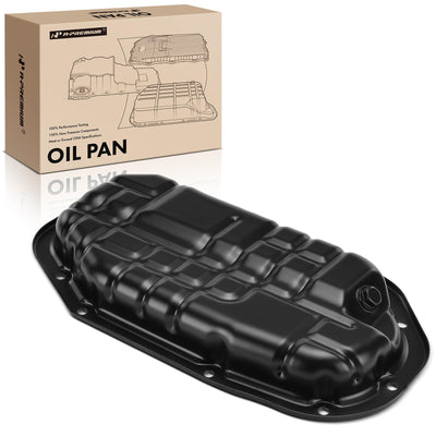 A-Premium Lower Engine Oil Pan Sump with Drain Plug