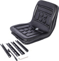 Universal Lawn Tractor Seat Replacement, Compact High Back Mower Seat with a Drain Hole Replacement Seat