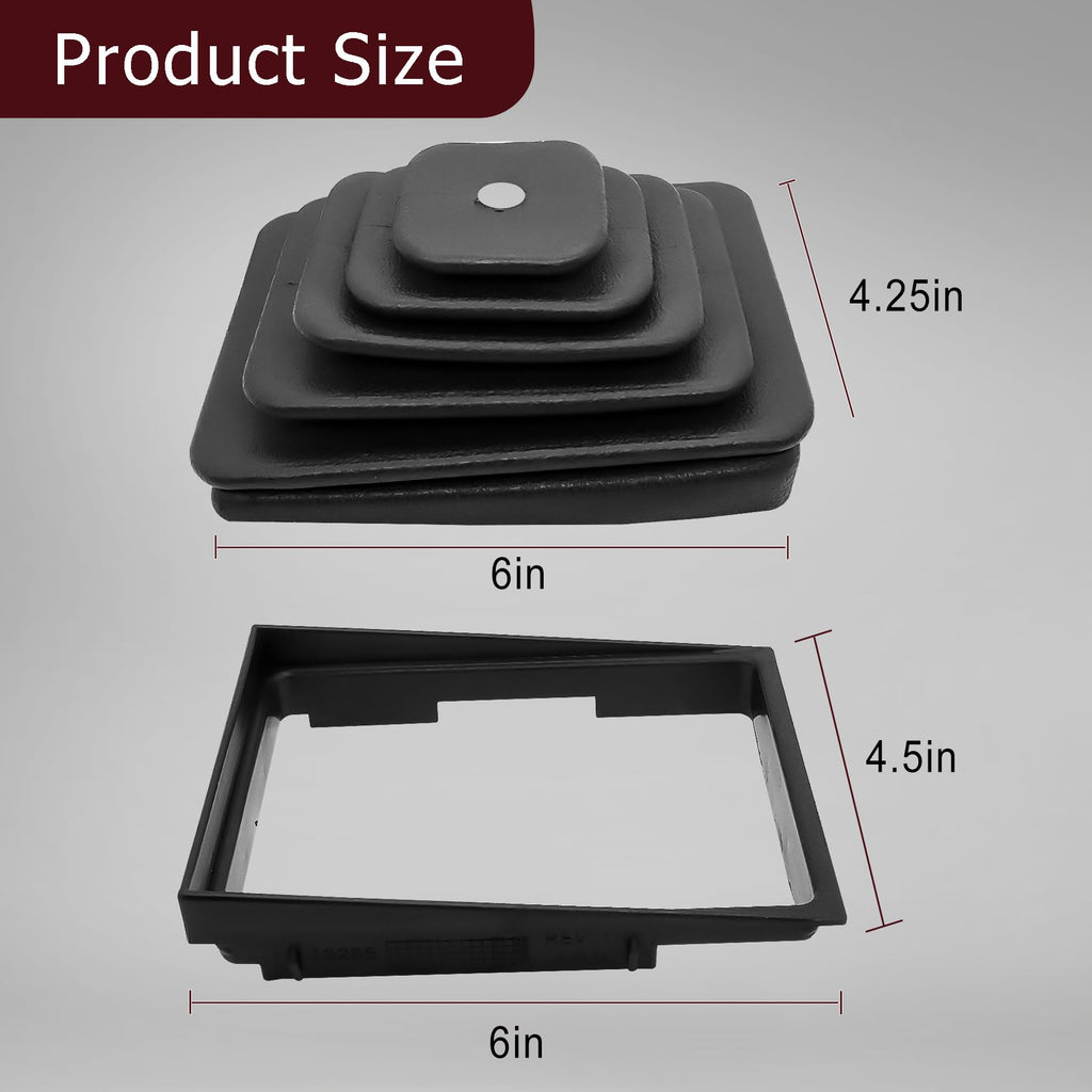 53000056 52078558 Shifter Boot Retainer Bezel Kit for Jeep