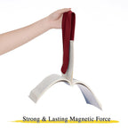 Magnetic Curtain Tiebacks - Modern Unique Upgraded Design Decorative Drape Tie Backs Holder for Window Draperies, No
