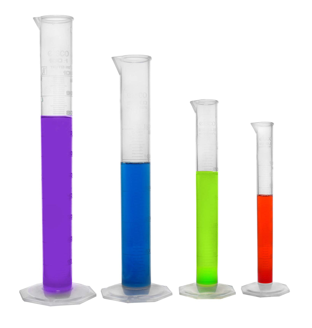 Ultimate Plastics Kit - 15 Piece Science Lab Set - Includes 5 Polypropylene Beakers, 4 Polypropylene Graduated