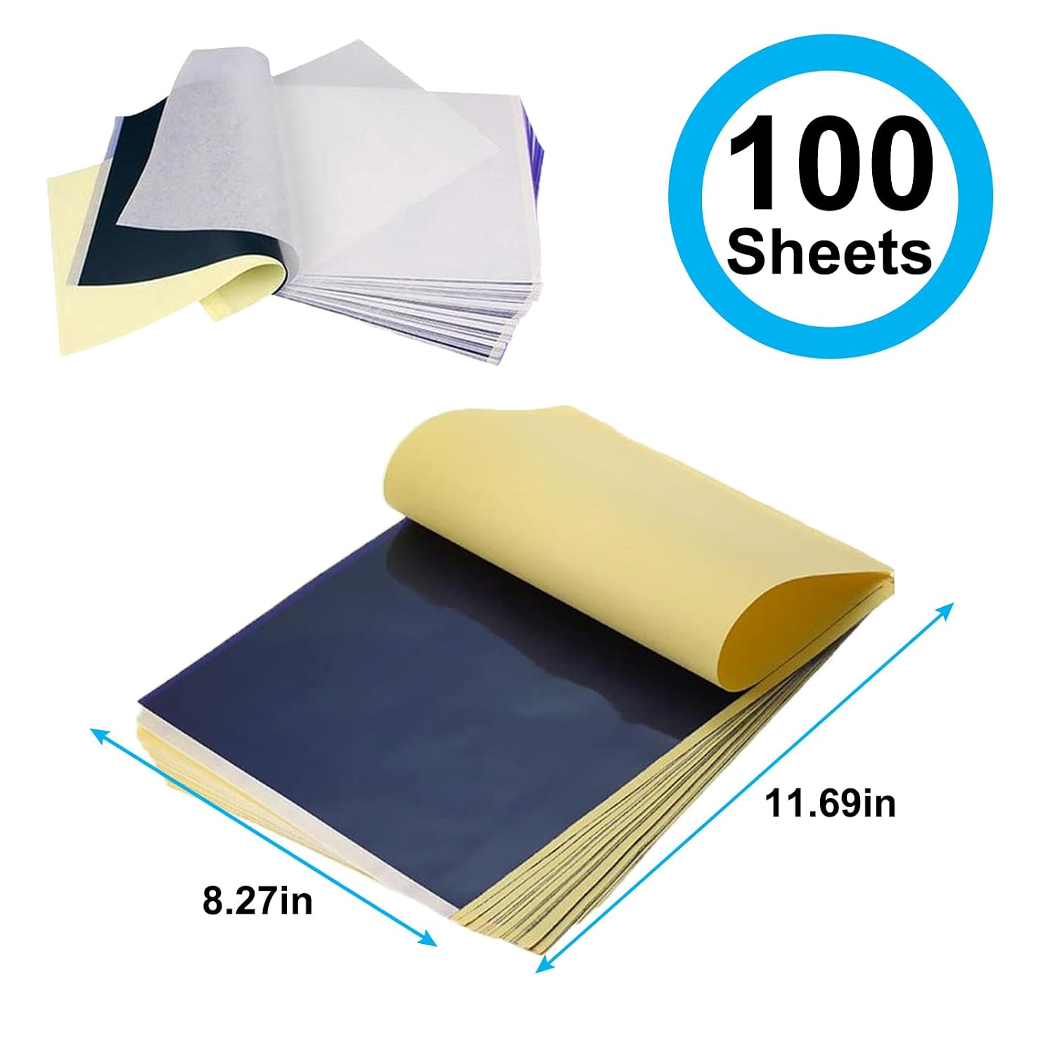 Tattoo Stencil Paper Transfer Gel Kit 100 Sheets A4 Transfer Paper