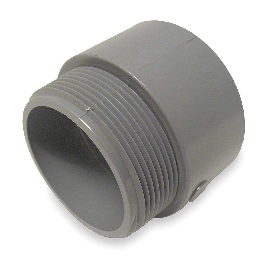 Male Adapter, 3 in Conduit, PVC