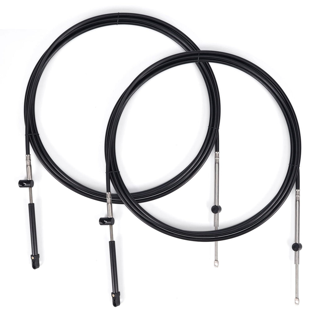 2pcs 18FT Gen1 Boat Throttle and Shift Cables For Mercury 600A Control