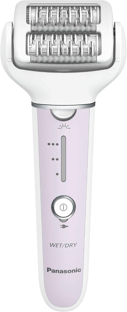 Epilator with Gentle Cap, Electric Hair Removal Tool for Home, 3 Speed Settings, Wet Dry, Washable - ES-EY30