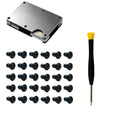 30pcs Screw Replacement for Ridge Wallets and Minimalist Metal RFID Wallets