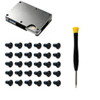 30pcs Screw Replacement for Ridge Wallets and Minimalist Metal RFID Wallets