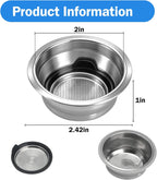 2-Cup Easy Clean Filter 5513281001_SML for DeLonghi Espresso Machines