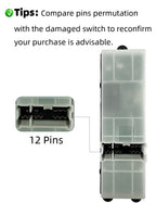 ORIGINSUN 25401-EA003 Master Power Window Switch Front Left Driver Side