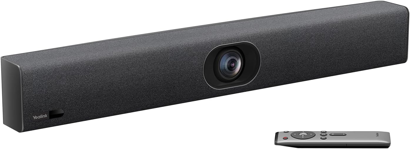 UVC40 E2 4K All-in-One USB Video Conference Camera, Teams & Zoom | 120° Wide-Angle Lens, Built-in 8 Microphone Array