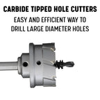 Drill America 5/8" Carbide Tipped Hole Saw/Cutter with 1" Depth of Cut, CTH Series
