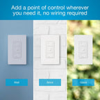 Lutron Pico Remote for Caseta Smart Dimmer Switch, 3-Button Control