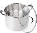 Prep•N•Cook by McSunley 21.5Qt Induction Stainless Steel Water Bath Canner