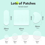 Large Pimple Patches for Face & Body, 7 Sizes 306 Counts