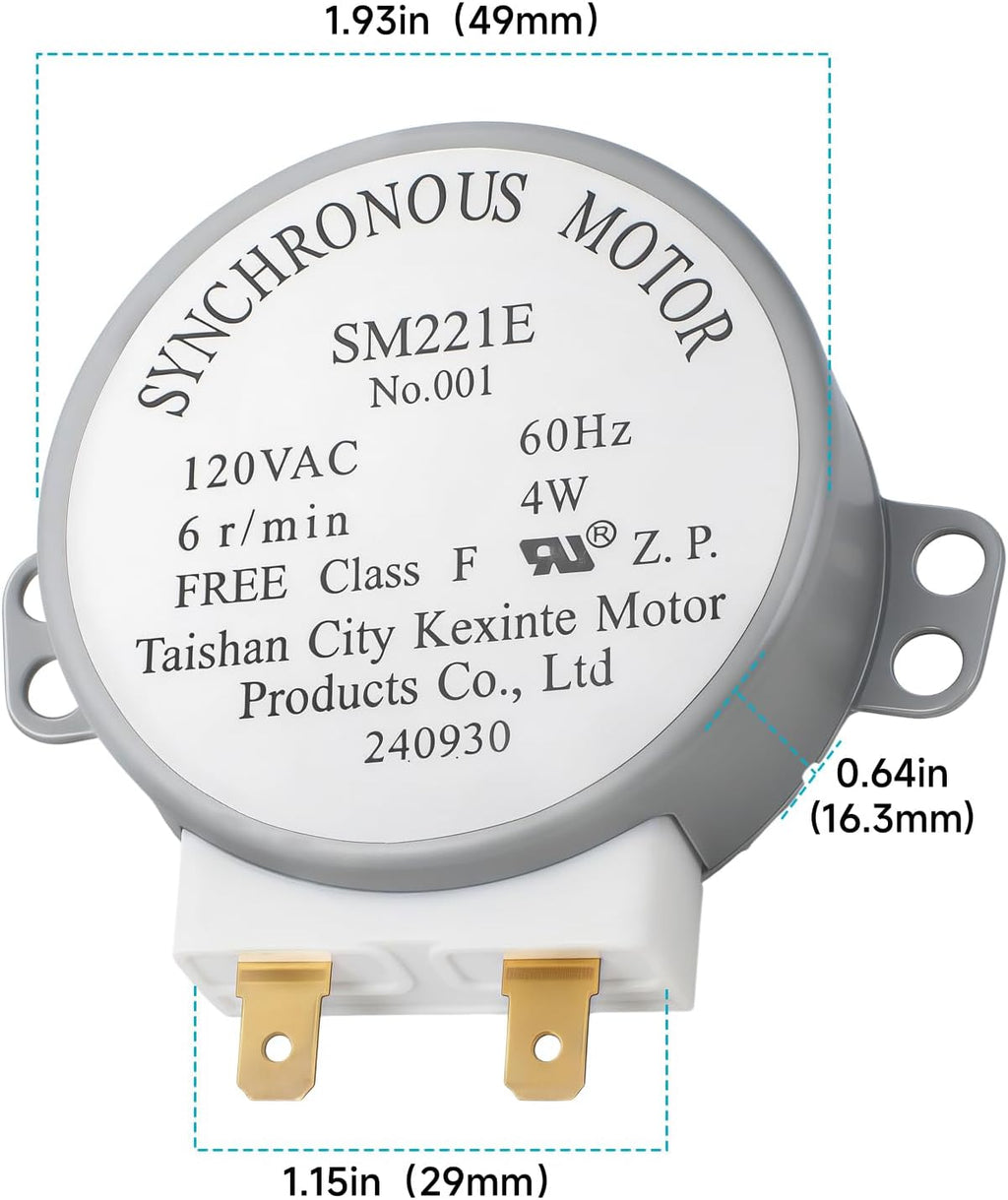 WPW10466420 Microwave Turntable Motor Suitable for Whirlpool Microwave Part
