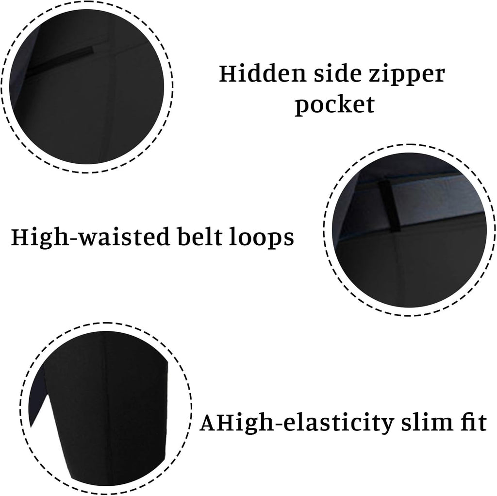 Womens Full Seat Riding Breeches Stretch High Waisted Equestrian Pants