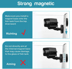 Wave Maker Pump, 2100GPH Aquarium Circulation Pump | 360 Degree Rotatable Submersible Powerhead Pump with Magnet