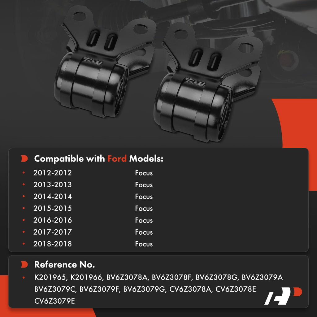 A-Premium Front Rearward Lower Control Arm Bushing Kit