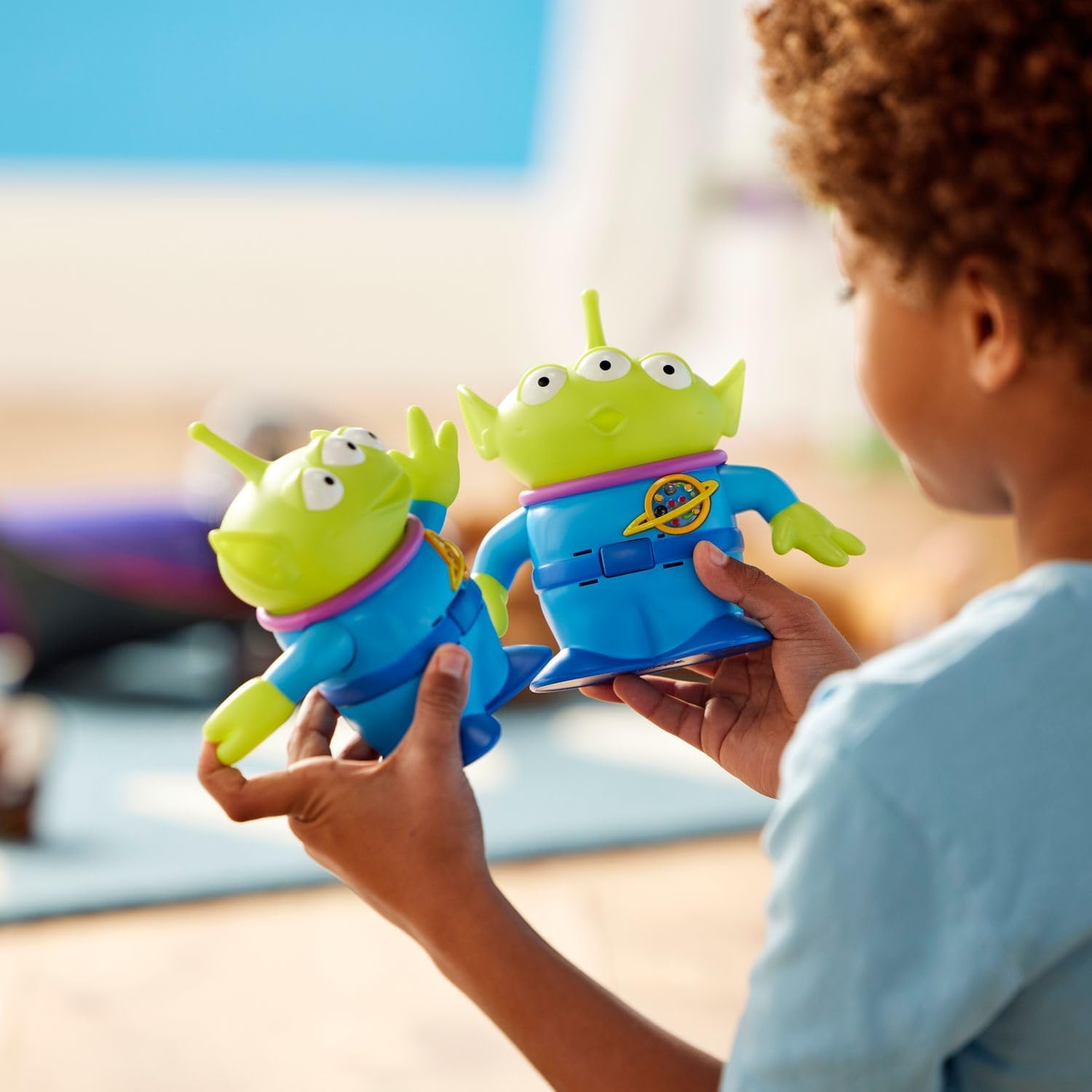 Disney Store Official Aliens Talking Action Figure from Toy Story, Features Sounds and Phrases from The Movies
