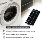 2PCS WPW10424308 Push Button Washer/Dryer Replacement Part