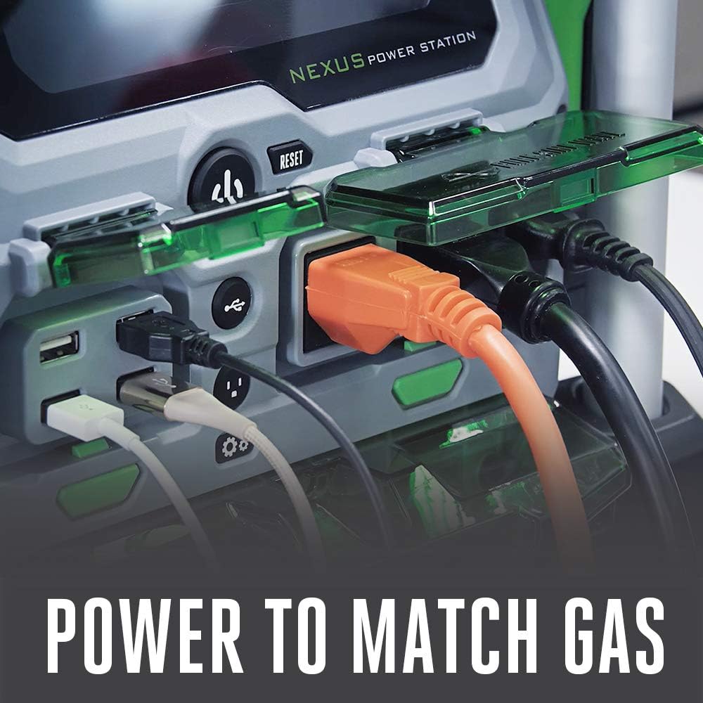 Portable Power Station, 3000W, Battery Powered, Inverter Generator for Home and Outdoor, Battery and Charger Not