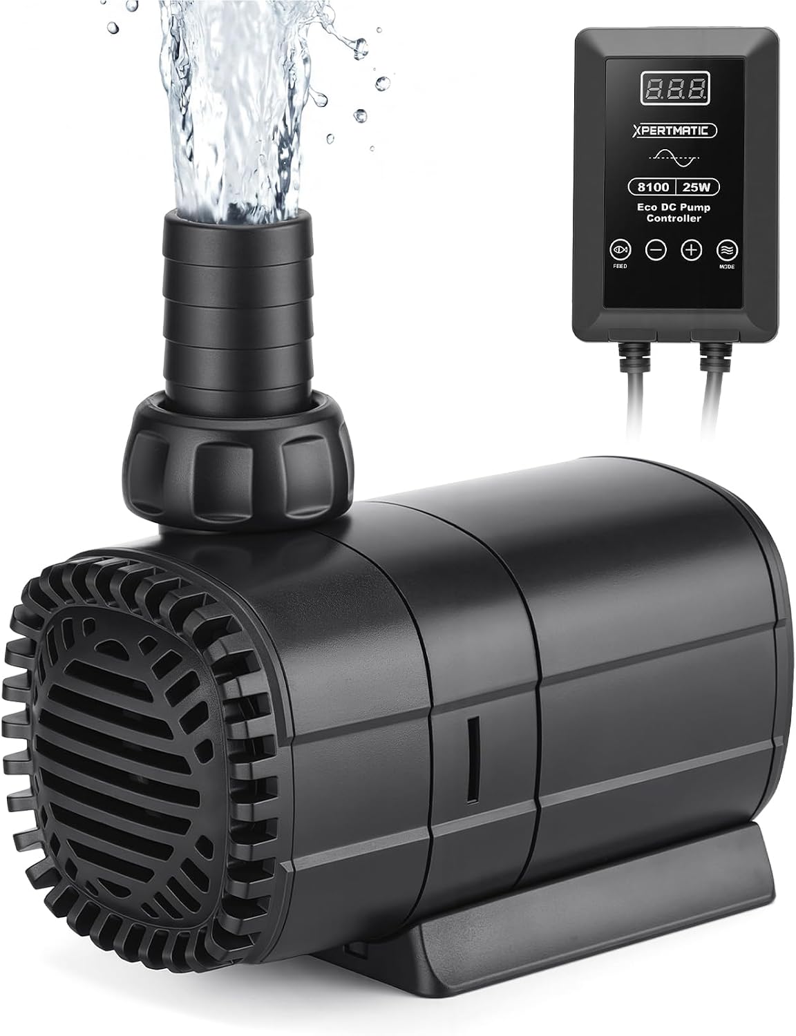 XPERTMATIC 925 GPH DC 25W Aquarium Pump, Variable Speed Return Pump