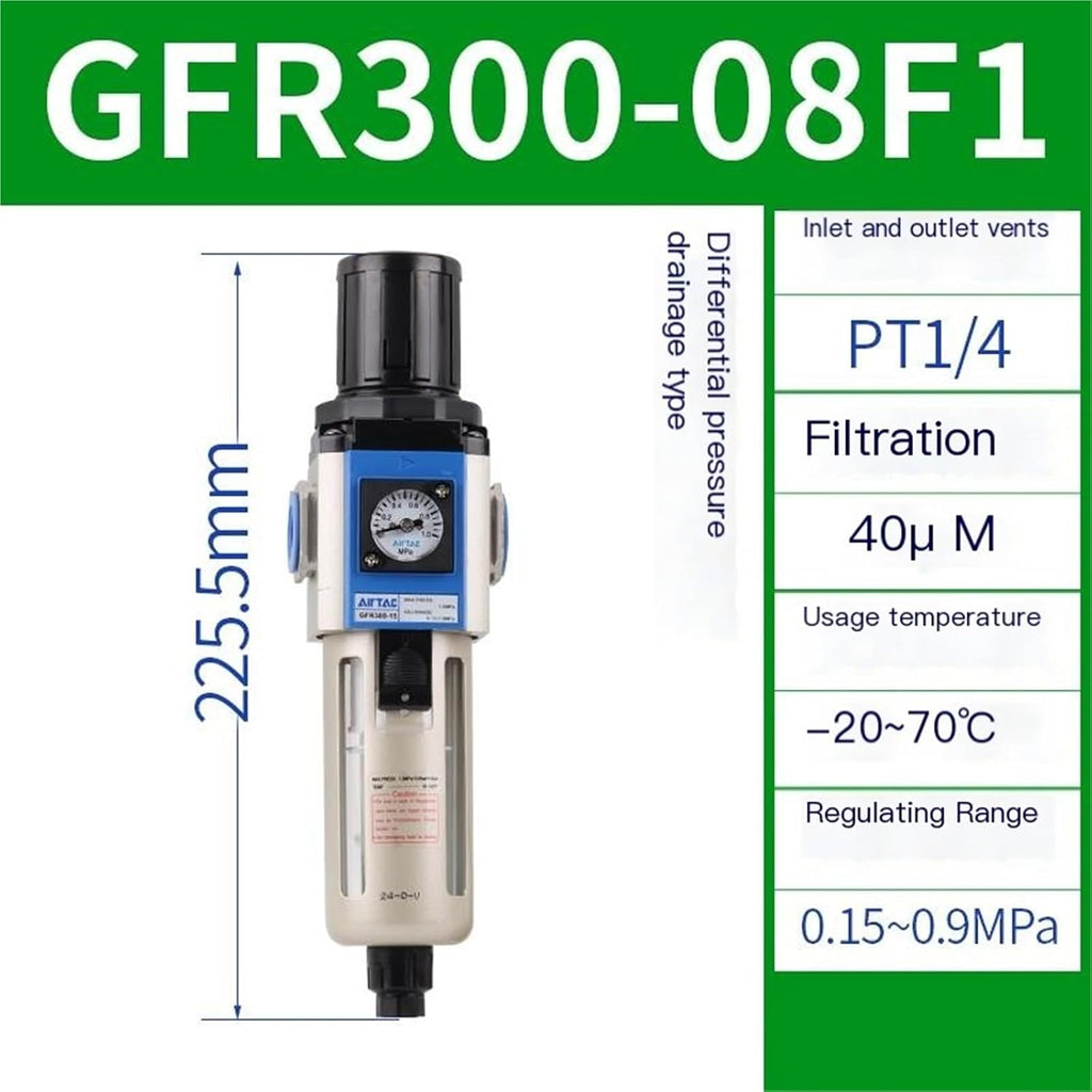 Airtac Air Source Processor Regulator(GFR300-08F1)