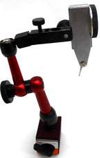 KHCRAFT Mini Magnetic Base Indicator Holder, 50lb, Tight-Space Machining