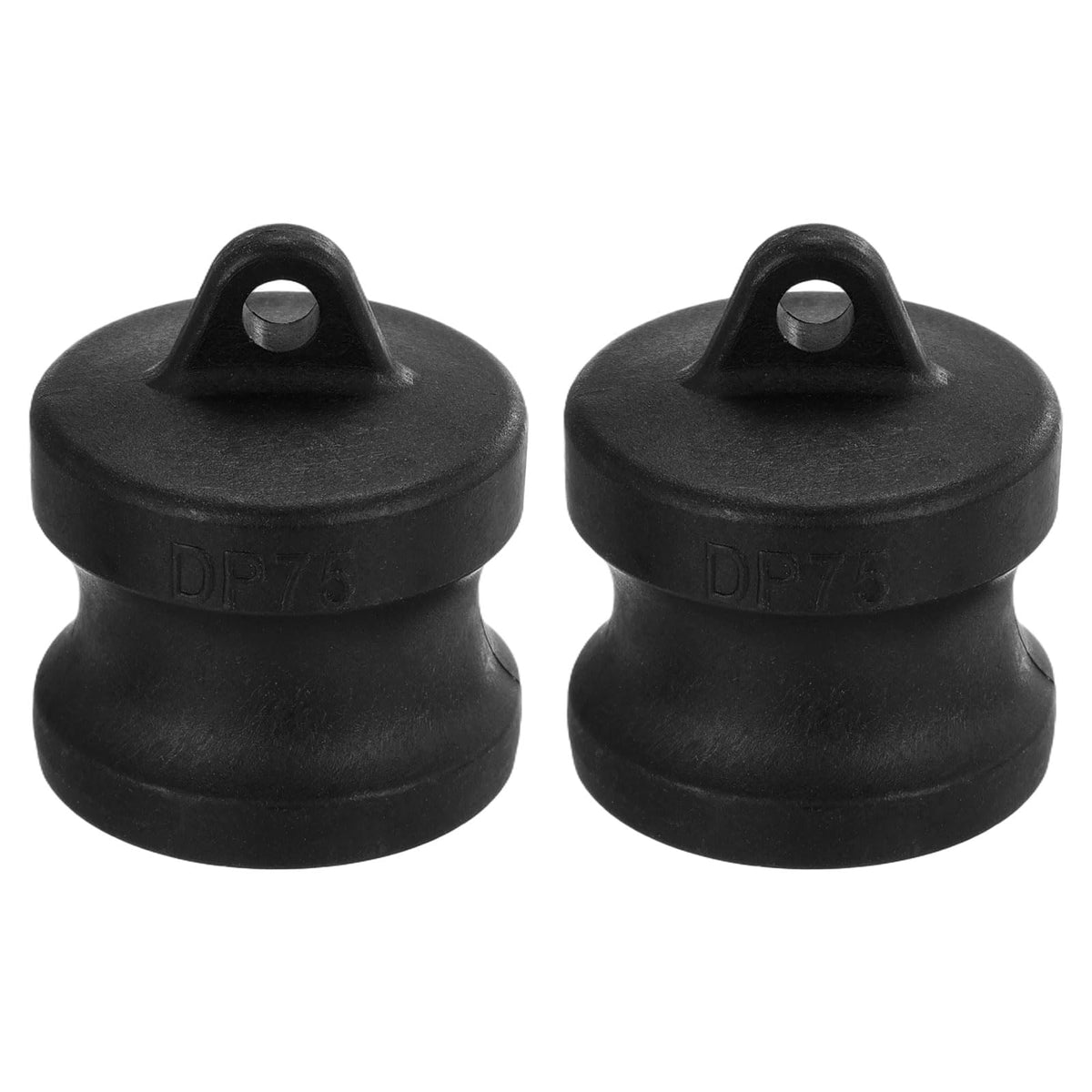 Kozelo 2 Pcs Type DP 3/4" Poly Dust Plug Cam Lock Hose Fitting