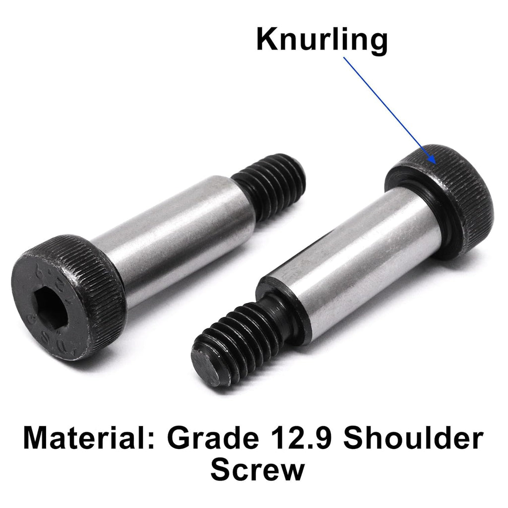 6Pcs Alloy Steel Shoulder Bolt #10-24 UNC Thread Shoulder Dia 1/4" Shoulder Length 5/8"