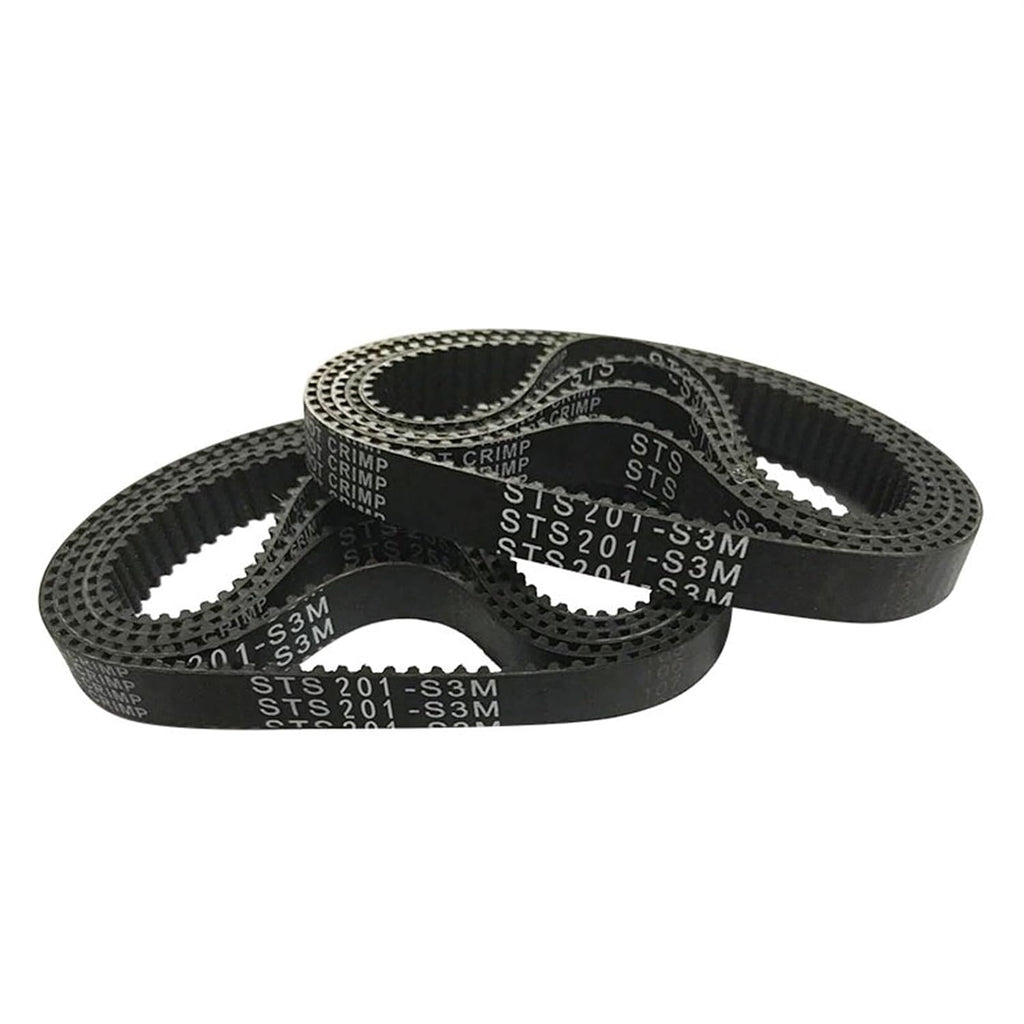 STS STD 3M S3M Timing Belts,Width 3mm,6mm,9mm,15mm,Rubber Belts,Length:150mm,171mm,177mm,189mm,192mm Drive Belt(177mm,2PCS_6MM)