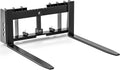 45" 4000 lbs Pallet Forks Frame Attachment & 48" Forklift Blades | with 2" Hitch Receiver & Spear Sleeve